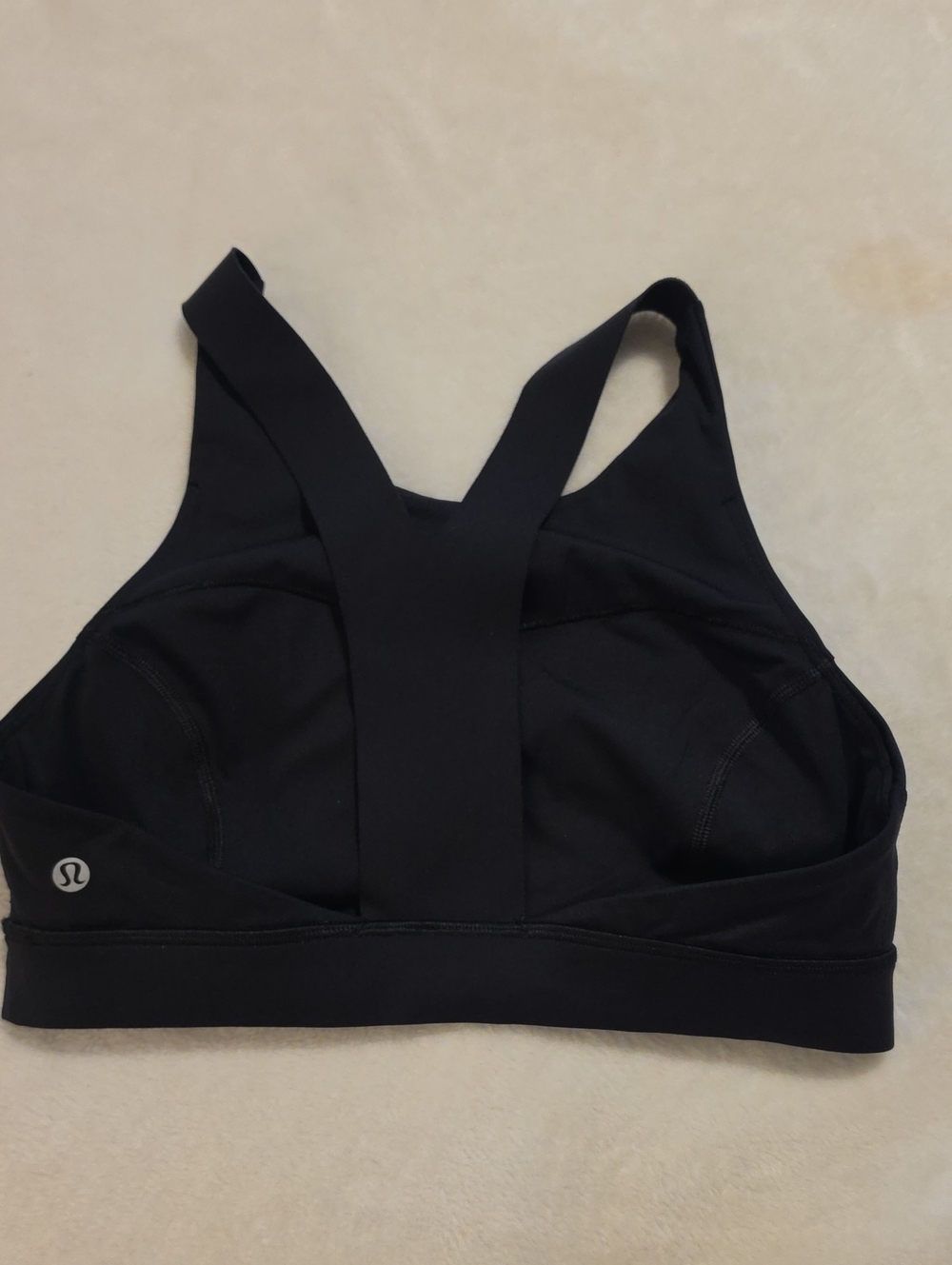 lululemon athletica Black, Padded Sports Bra Size 10